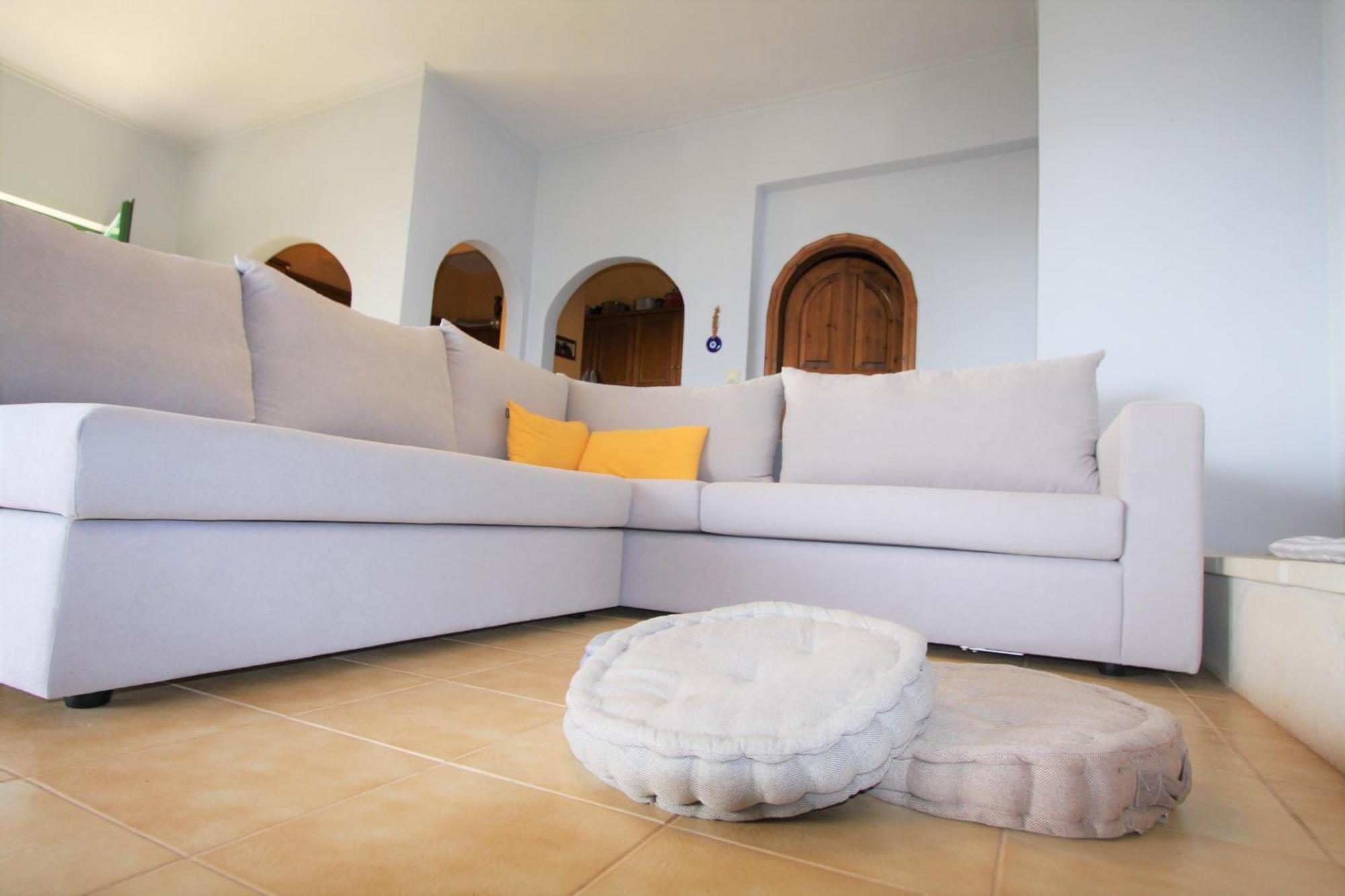 360 Panorama House - Gazing At Horizon And The Stars Of The Galaxy In The Night - Fresh Cool Breeze Most Of The Time - Just 7 Min From The Beach Kournás Dış mekan fotoğraf